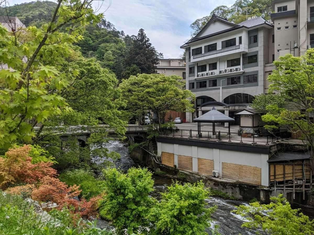 Kutsurogijyuku Shintaki Hotel Aizuwakamatsu Exterior photo
